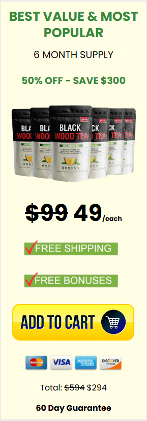 Buy Black Wood Tea 6 Bottles